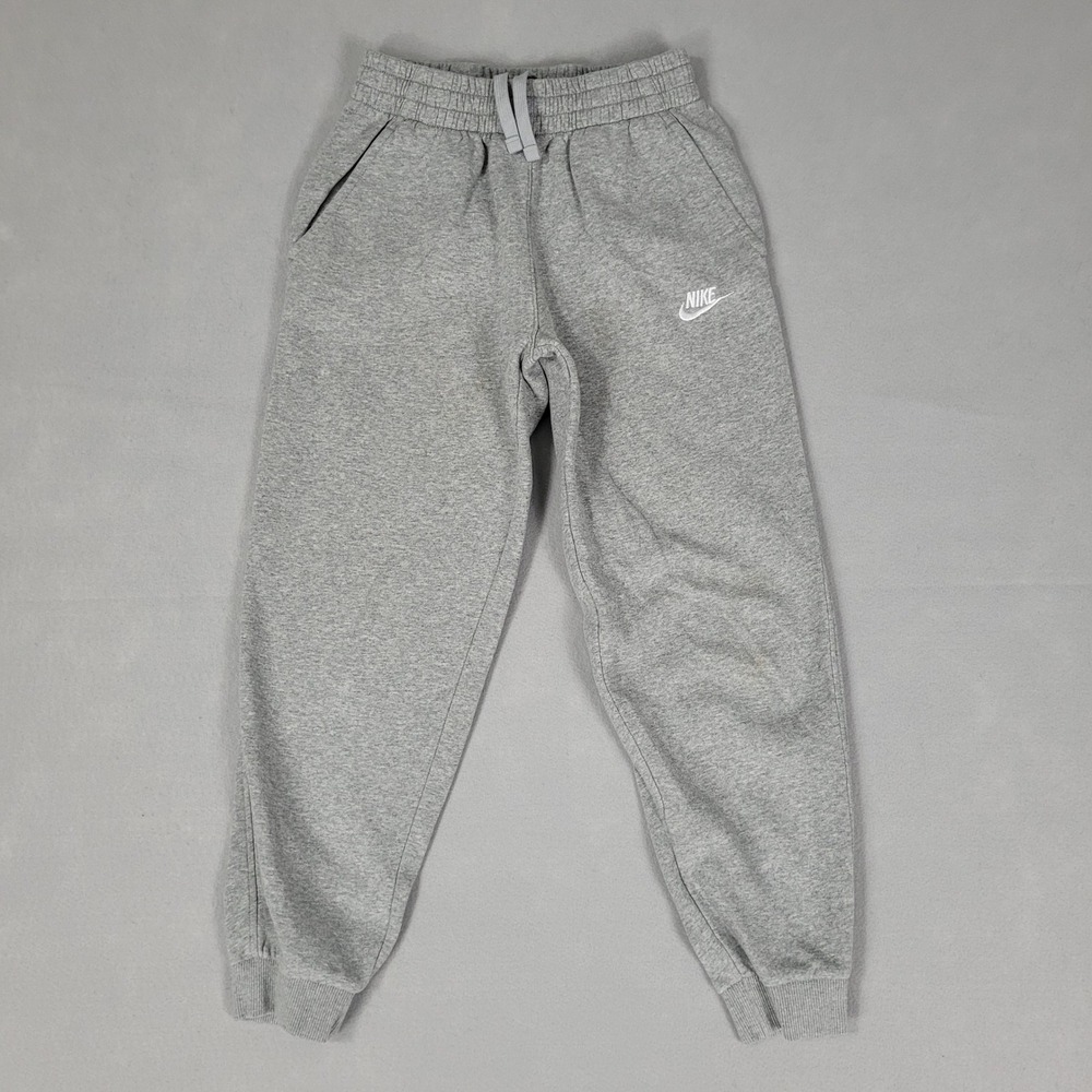 Nike Joggers Sportswear Club Fleece Kids L Gray Athletic Tapered FD3008-063